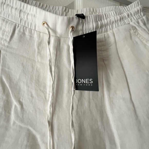 Linen and Cotton White Pants - Picture 8 of 16